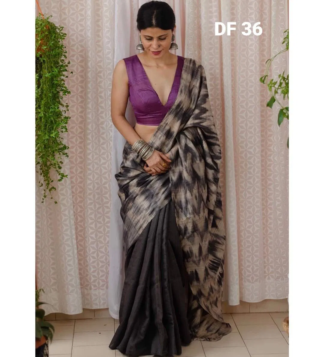 Df 36 George's Premium Chanderi Digital Printed Saree Catalog 